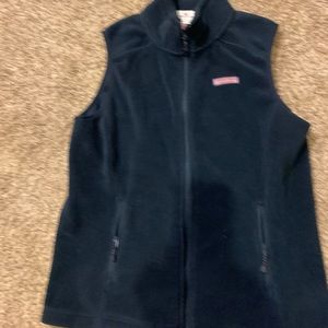 Ladies Vineyard Vines fleece vest